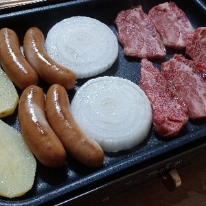 みんなで焼き肉！